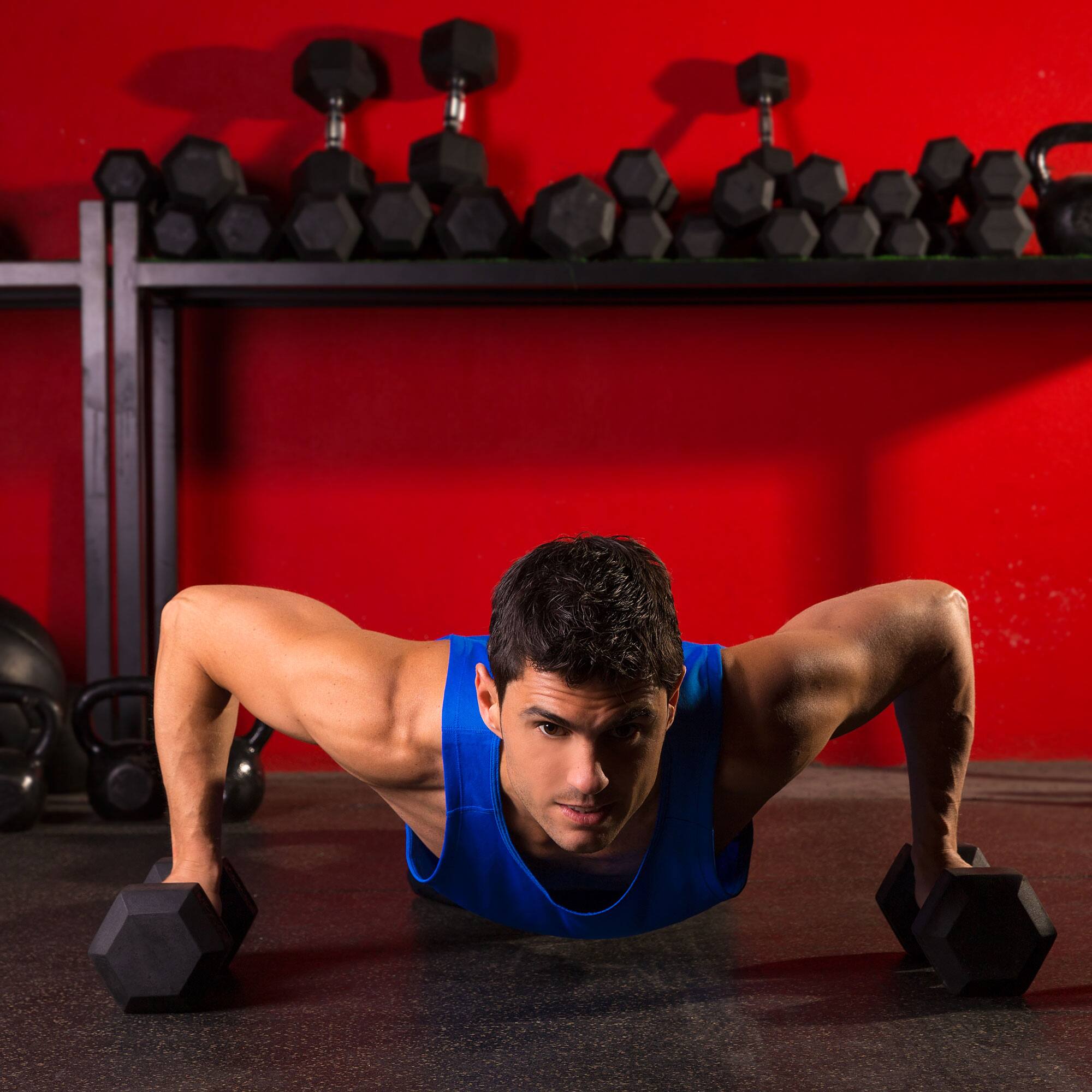 Alt View 4. HolaHatha - HolaHatha Iron Hexagonal Cast Home Exercise Dumbbell Free Weight, 20 Pounds - Black.