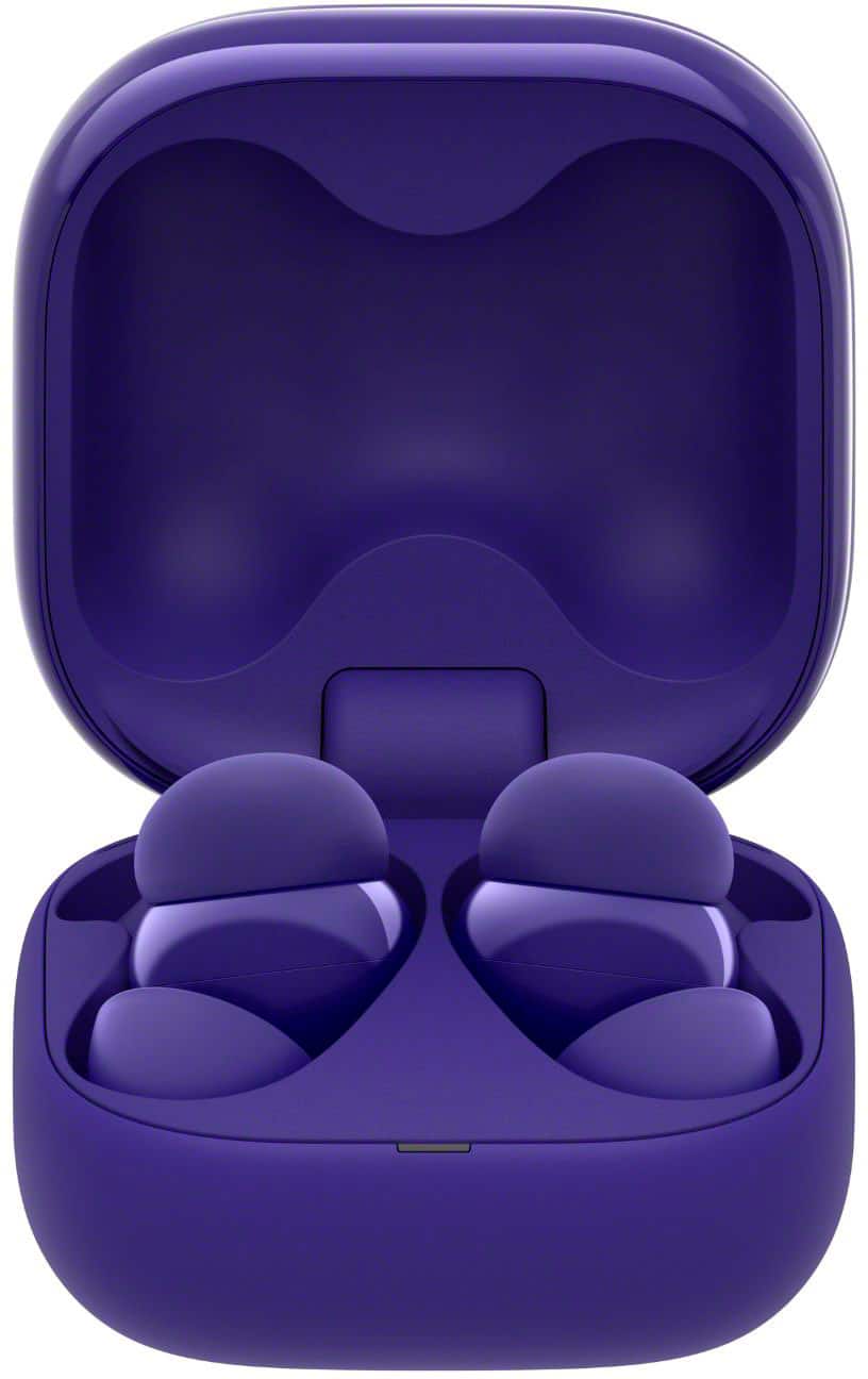 Alt View 12. Sony - LinkBuds Fit True Wireless Noise Canceling Earbuds - Olivia Rodrigo Violet.