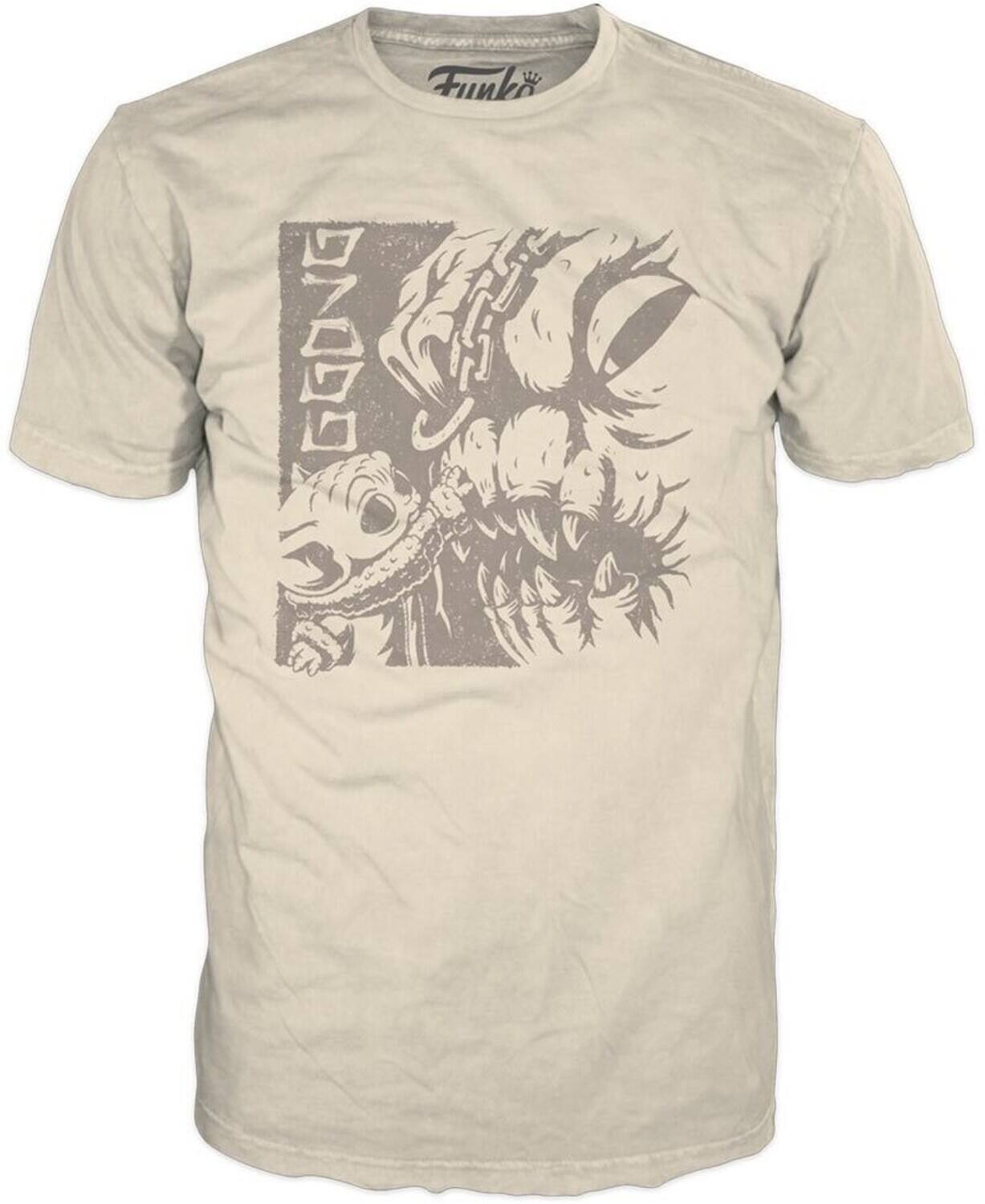 Front. Funko - FUNKO BOXED TEE: Star Wars- Grogu with Rancor - L   - APPAREL - Multicolor.