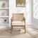Alt View 13. OSP Home Furnishings - Alaina Cane Back Arm Chair - Linen.