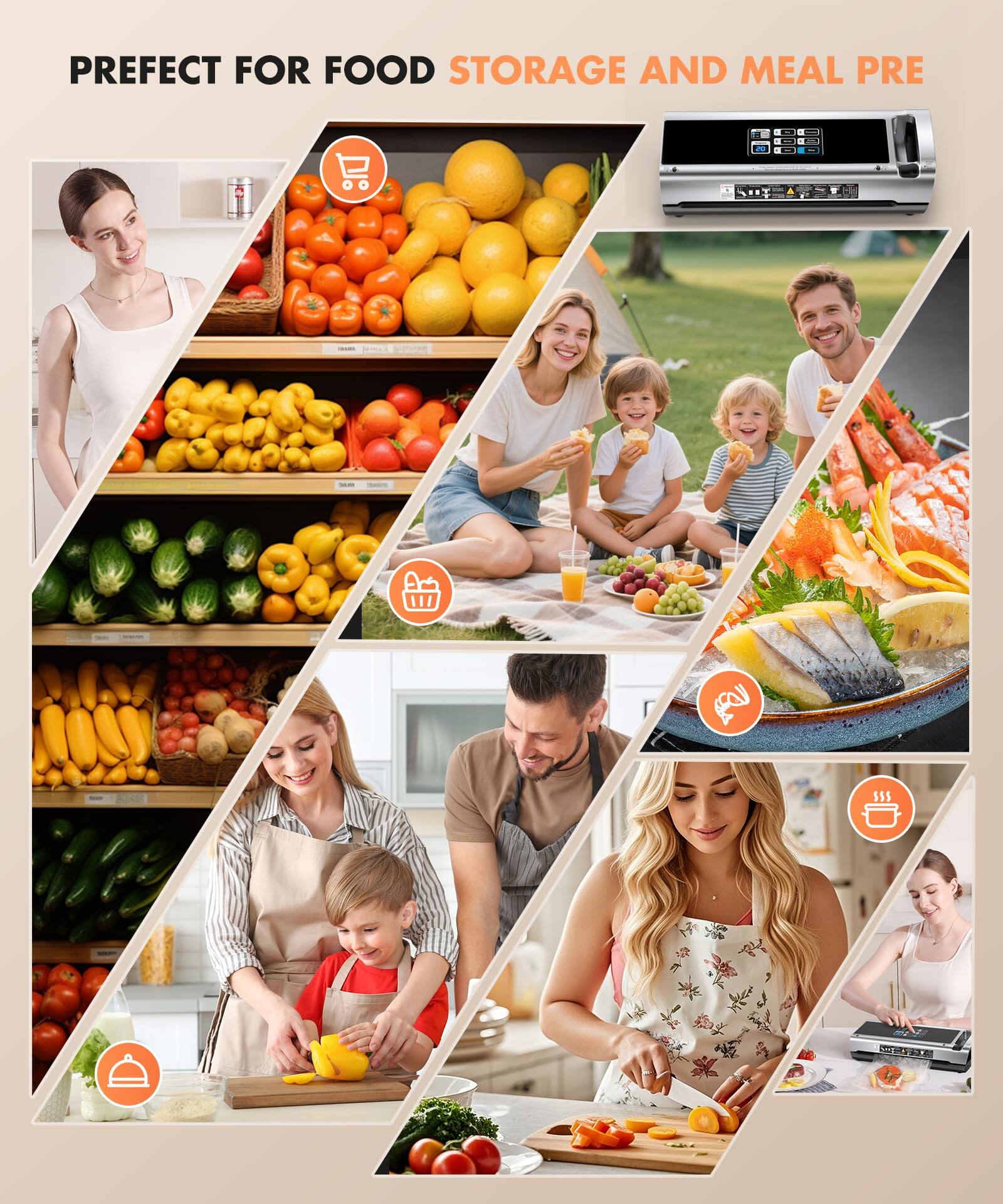 PREFECT FOR FOOD STORAGE AND MEAL PREP

- $55 CPRE 5