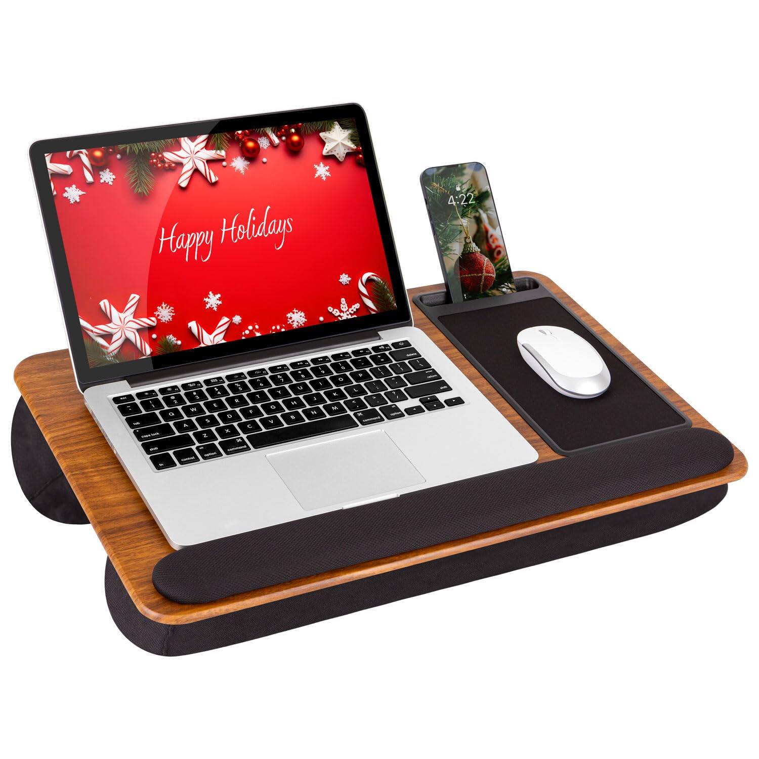 Espresso Woodgrain Home Office Pro W/Wrist Rest