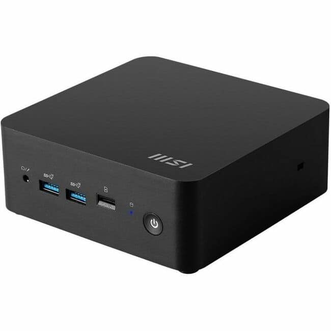 MSI - Cubi NUC 1M CUBI NUC 1MG-008US Desktop Computer - Intel Core 5 120U - 16 GB - 1 TB PCI Express NVMe SSD - Mini PC - Unknown