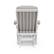 Alt View 13. Storkcraft - Tuscany Glider and Ottoman - White/Taupe Swirl.