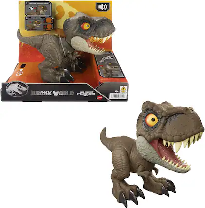 MOBRRR!
JURASSIC WORLD
TYRANNOSAURUS REX
FONDS TV