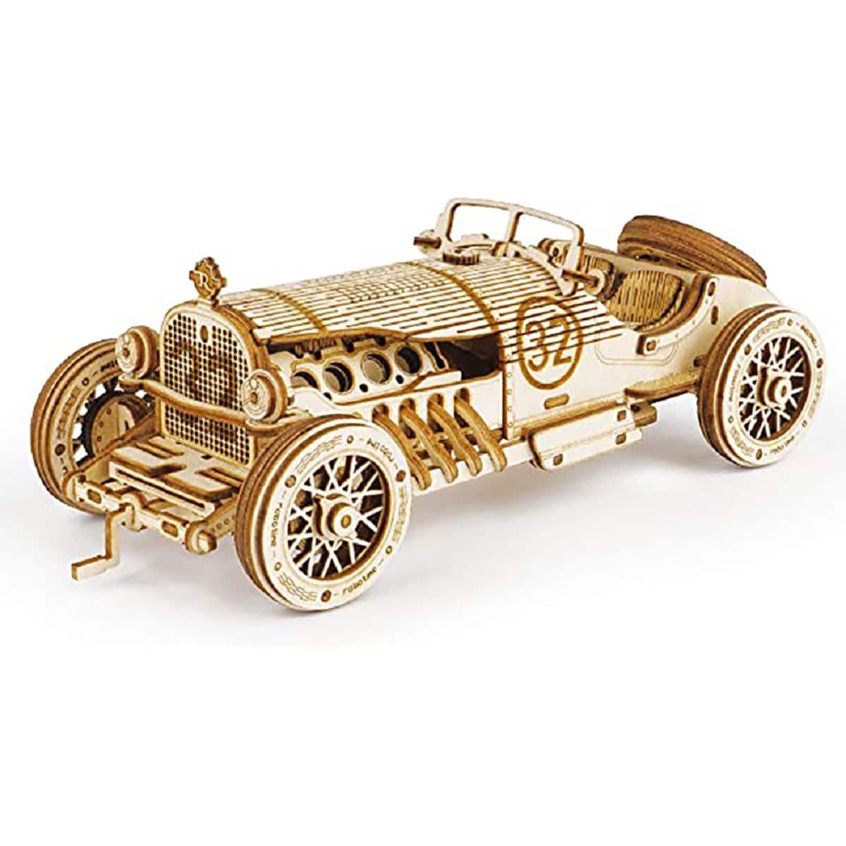 DIY 3D Puzzle - V8 Grand Prix Car - 220pcs