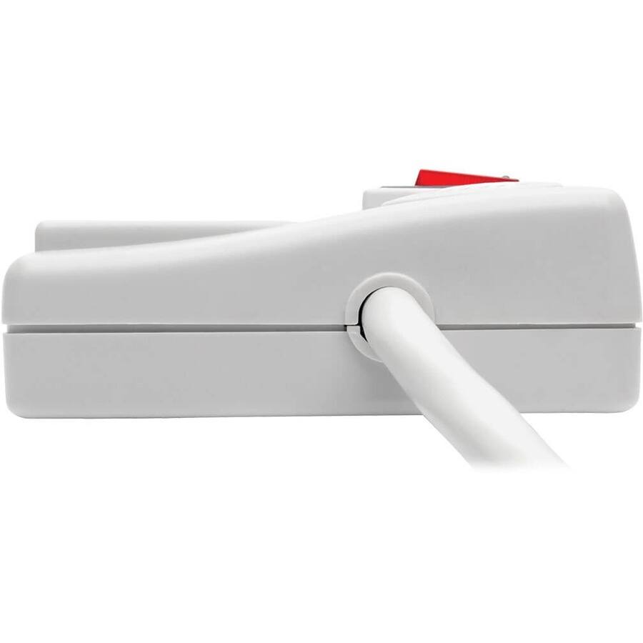 Alt View 4. Tripp Lite - Tripp Lite by Eaton 8-Outlet Surge Protector with DSL/Phone Line/Modem Surge Protection - 3150 Joules 6 ft. (1.83 m) - Unknown.