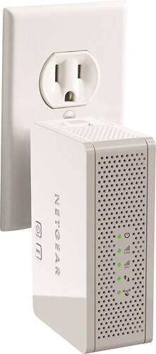 NETGEAR Universal WallPlug DualBand WiFi Range Extender with Ethernet Port WN3500RP100NAS  NETGEAR Universal WallPlug DualBand WiFi Range Extender with Ethernet Port WN3500RP100NAS