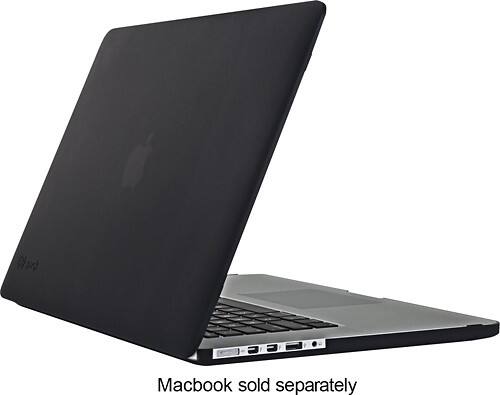 Angle Standard. Speck - SeeThru Case for 13" Apple® MacBook® Pro with Retina Display - Black.