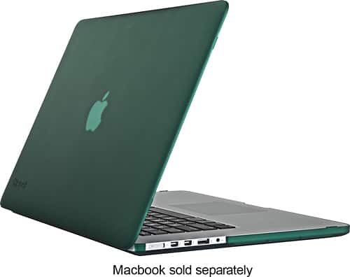 Speck - SeeThru Case for 13" Apple® MacBook® Pro with Retina Display - Malachite Green-Front_Standard