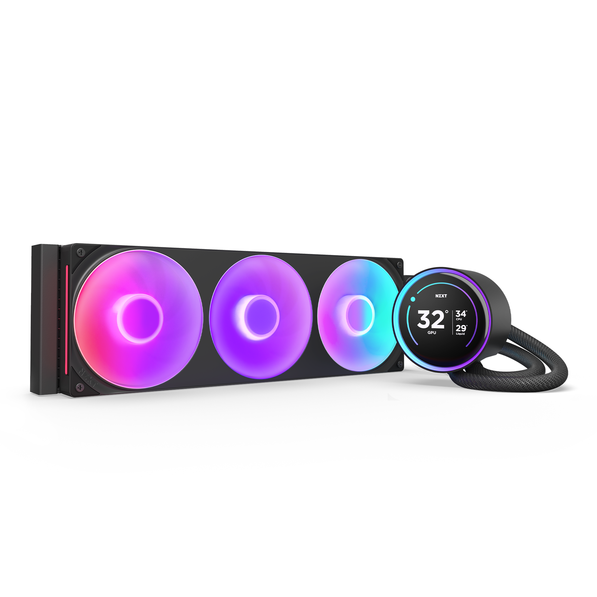 NZXT Kraken Elite RGB 360mm Radiator (1x SingleFrame RGB Core Fan