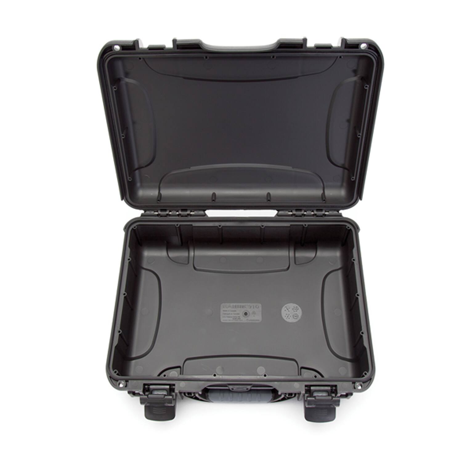 Alt View 2. NANUK - 910 Waterproof Hard Case with Foam Insert - Black.