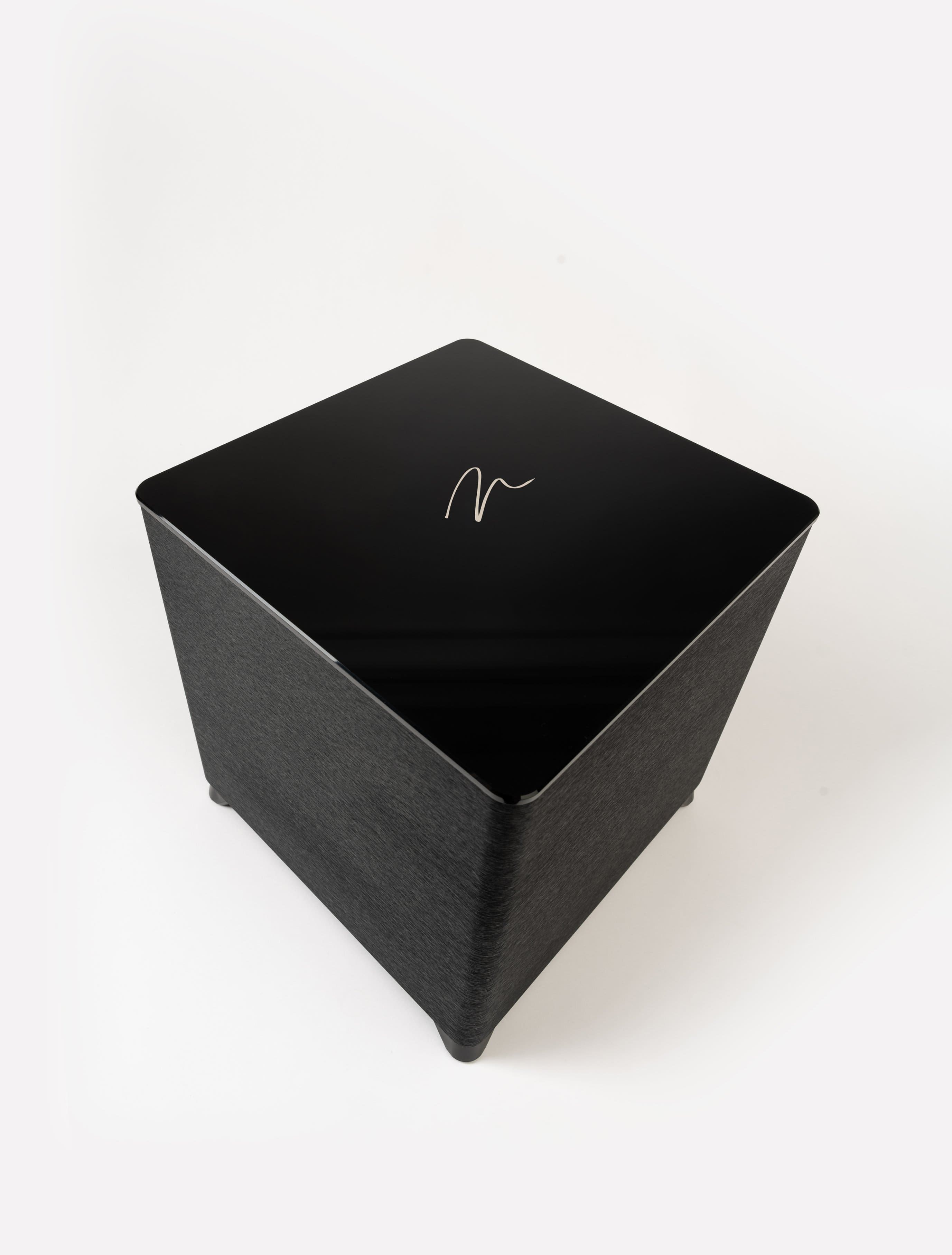 Alt View 25. MartinLogan - Dynamo Foundation 10, 10” Sealed, Powered Subwoofer, with Magnitude MT-400 Amplifier, DSP-Optimized, and Wireless Ready - Brushed Black.