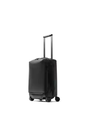 Front. Peak Design - Roller Pro Carry-On Black - Black.