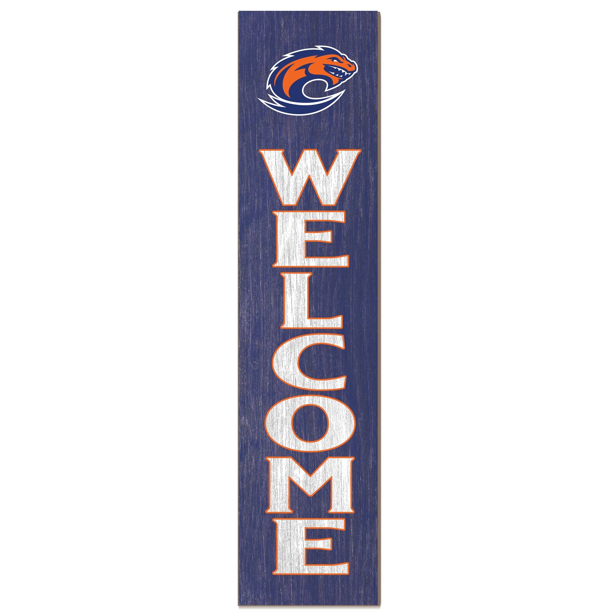 Clayton State Lakers 12'' x 48'' Welcome Outdoor Leaner