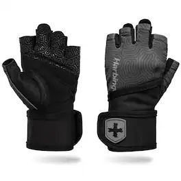 Harbinger - Women's Pro Wrist Wrap Gloves 3.0 - Small - Carbon