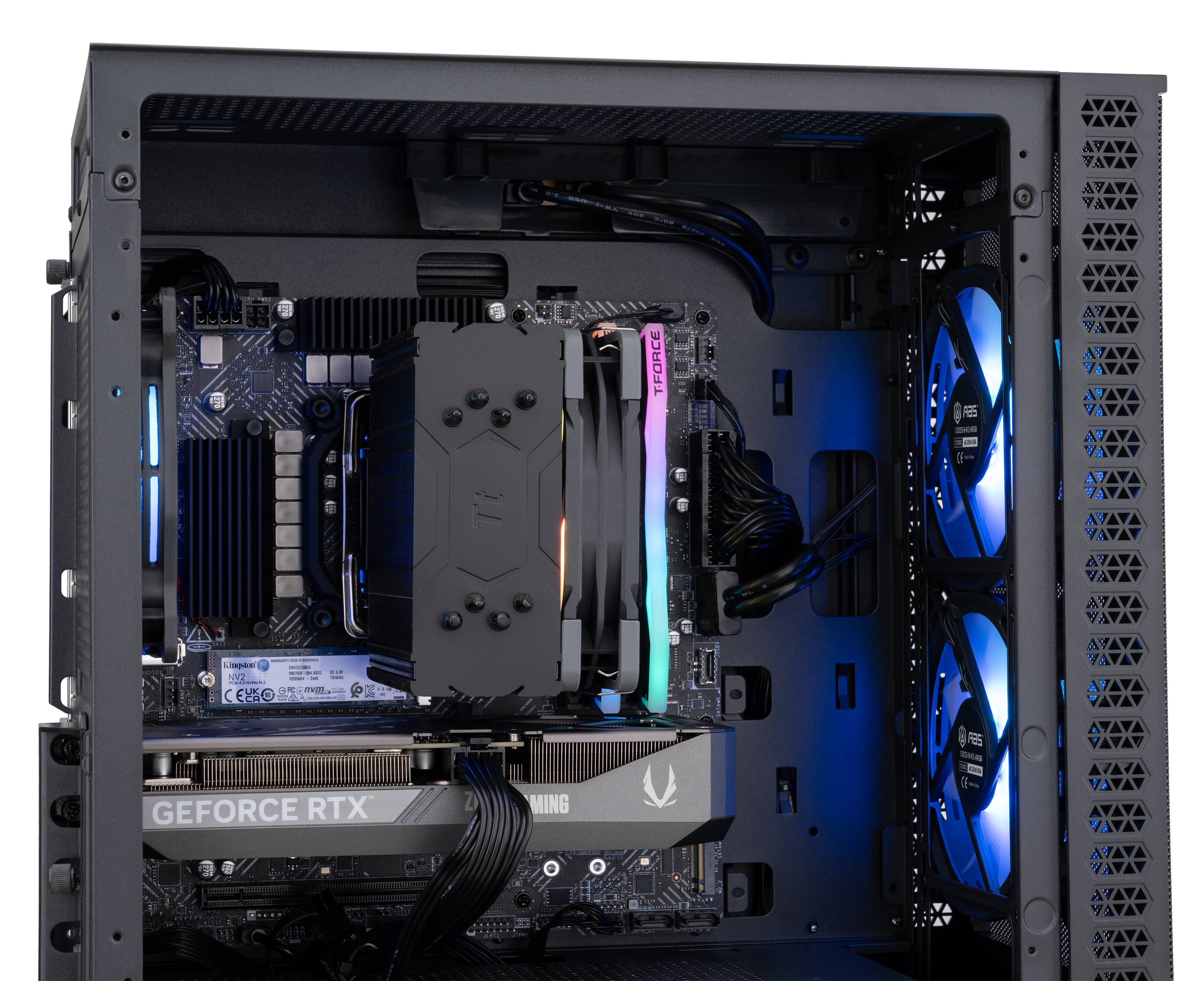 ADVANCED BATTLESTATIONS ABS Cyclone Aqua Gaming PC Windows