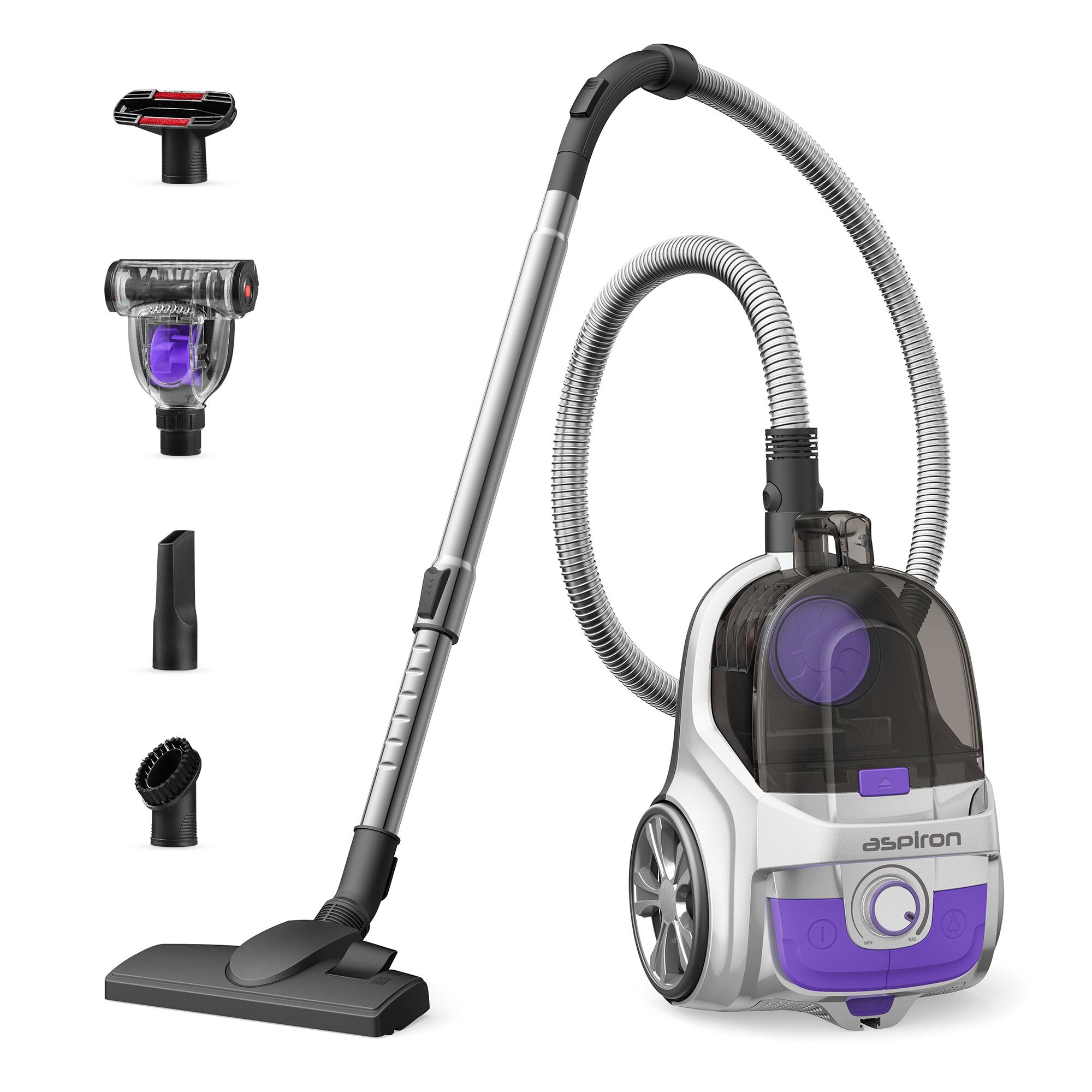 Front. HOMLUX - Lightweight Bagless Vacuum Cleaner Powerful Multi-Surface Upright Vac with Large Dust Cup for Carpet Hard Floor.