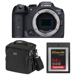 Bundle - CANON EOS R7 W/ CROPPING GUIDE FW BUN A