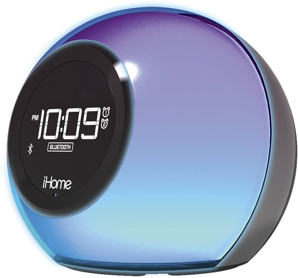 Alt View 12. iHome - Bluetooth FM Dual-Alarm Clock Radio - Black.