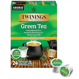 Twinings - Decaf Green Tea, Keurig® K-Cup® Pods, 24/Box (TNA90557)