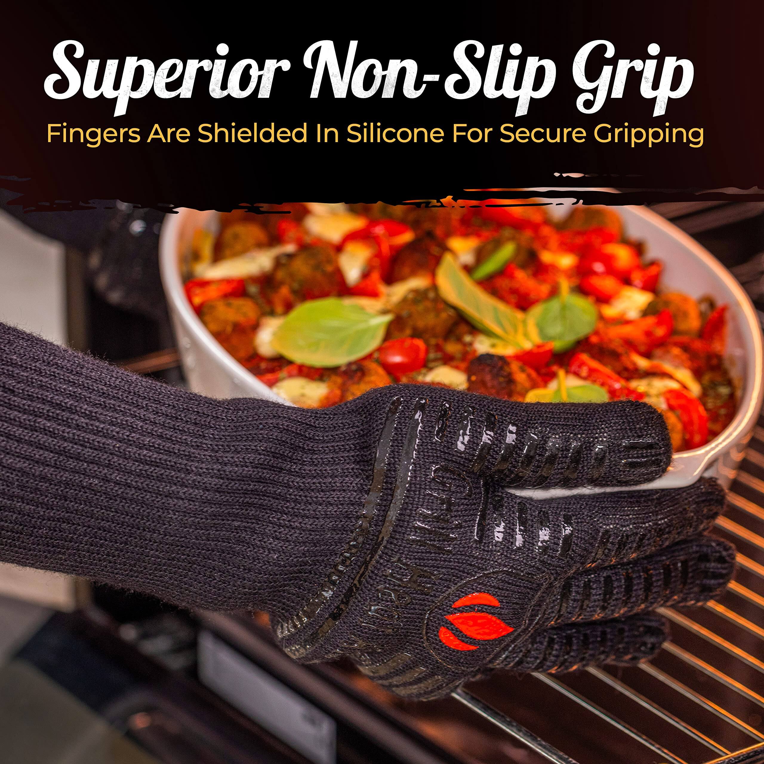 Superior Non-Slip Grip  
Fingers Are Shielded In Silicone For Secure Gripping