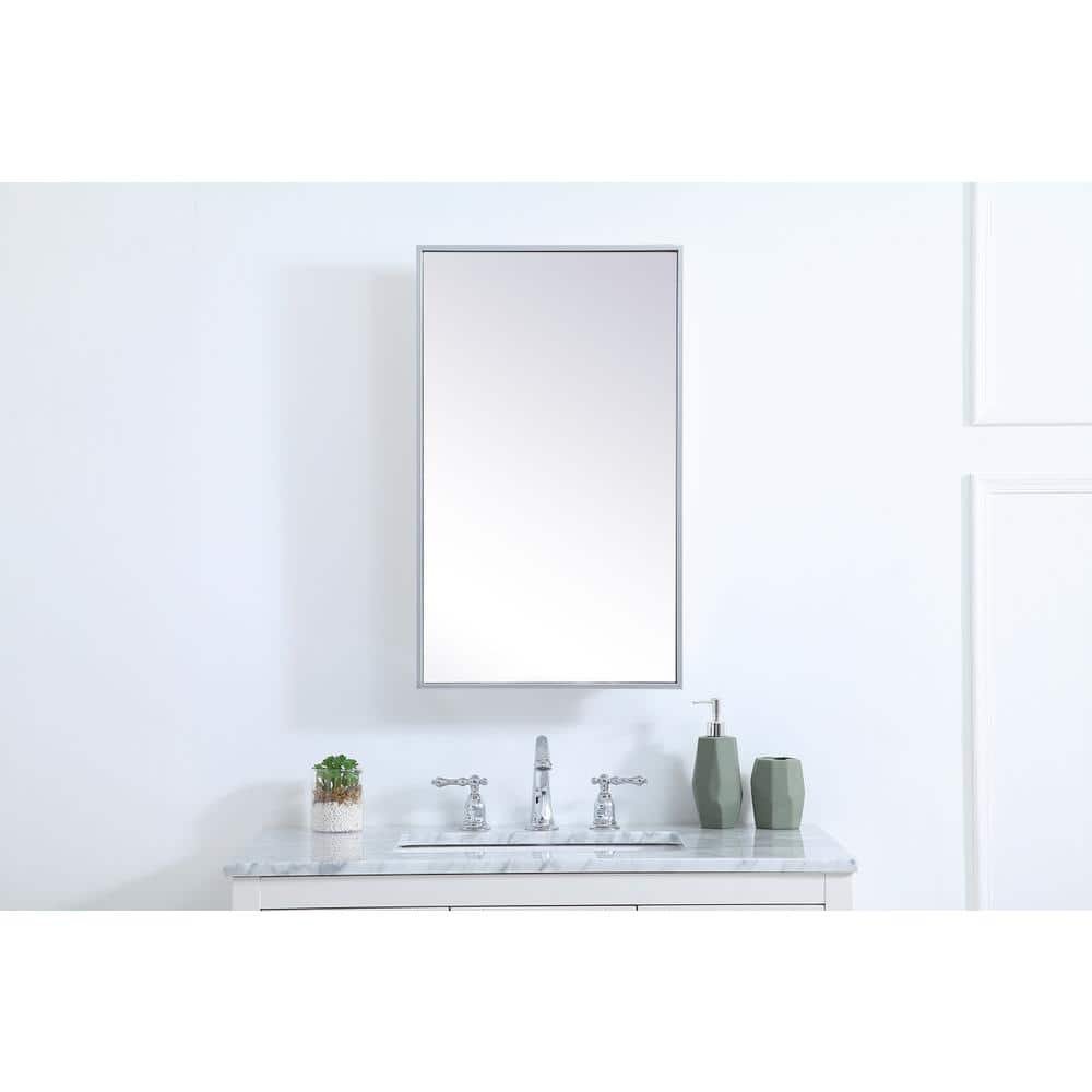 Elegant Decor - Metal mirror medicine cabinet 17 inch x 28 inch in - Silver price history on PriceWatchPro