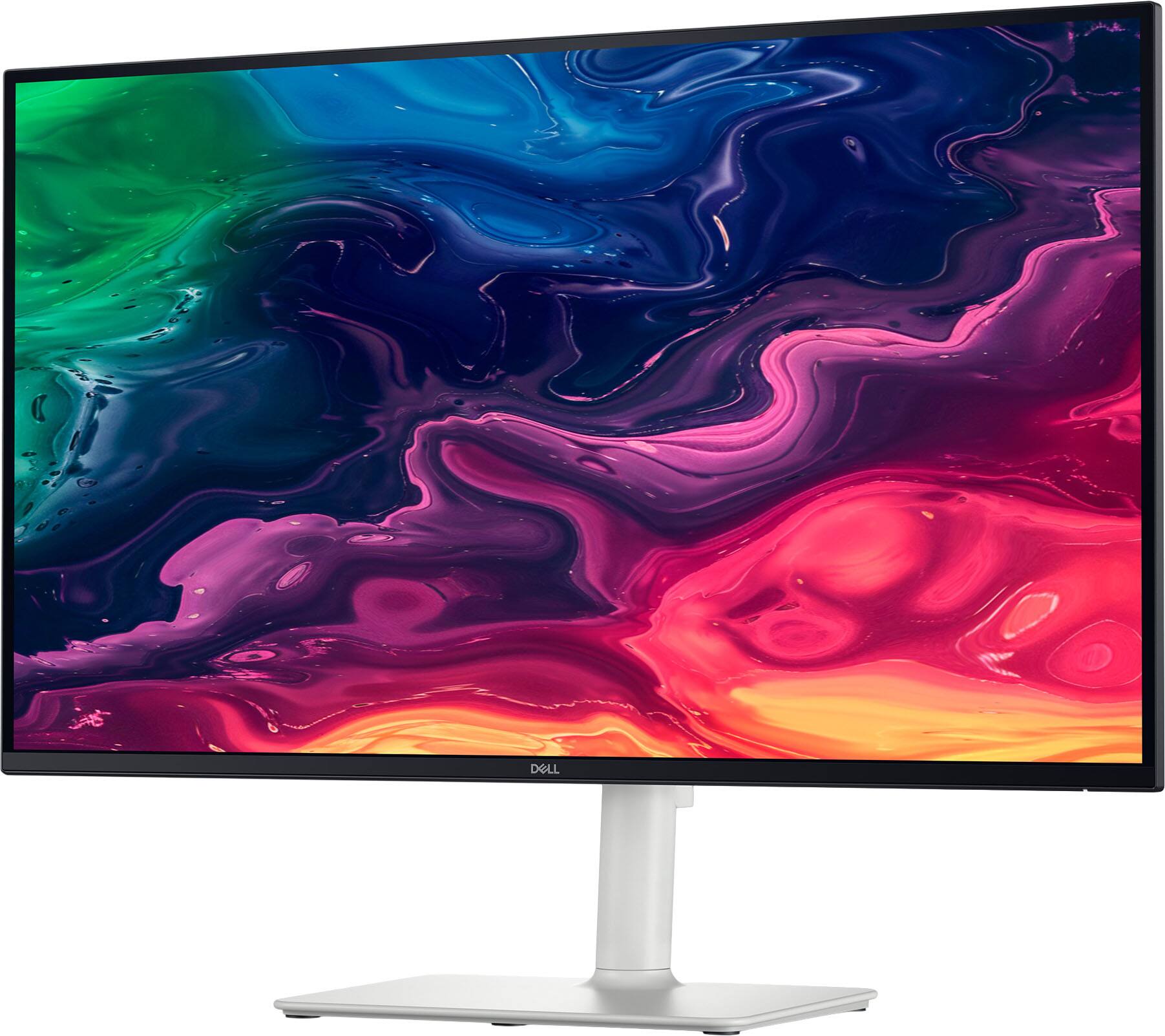 Alt View 9. Dell - S2725QC 27" IPS LED 4K UHD 120Hz FreeSync Premium Monitor (USB-C, HDMI) - Ash White.