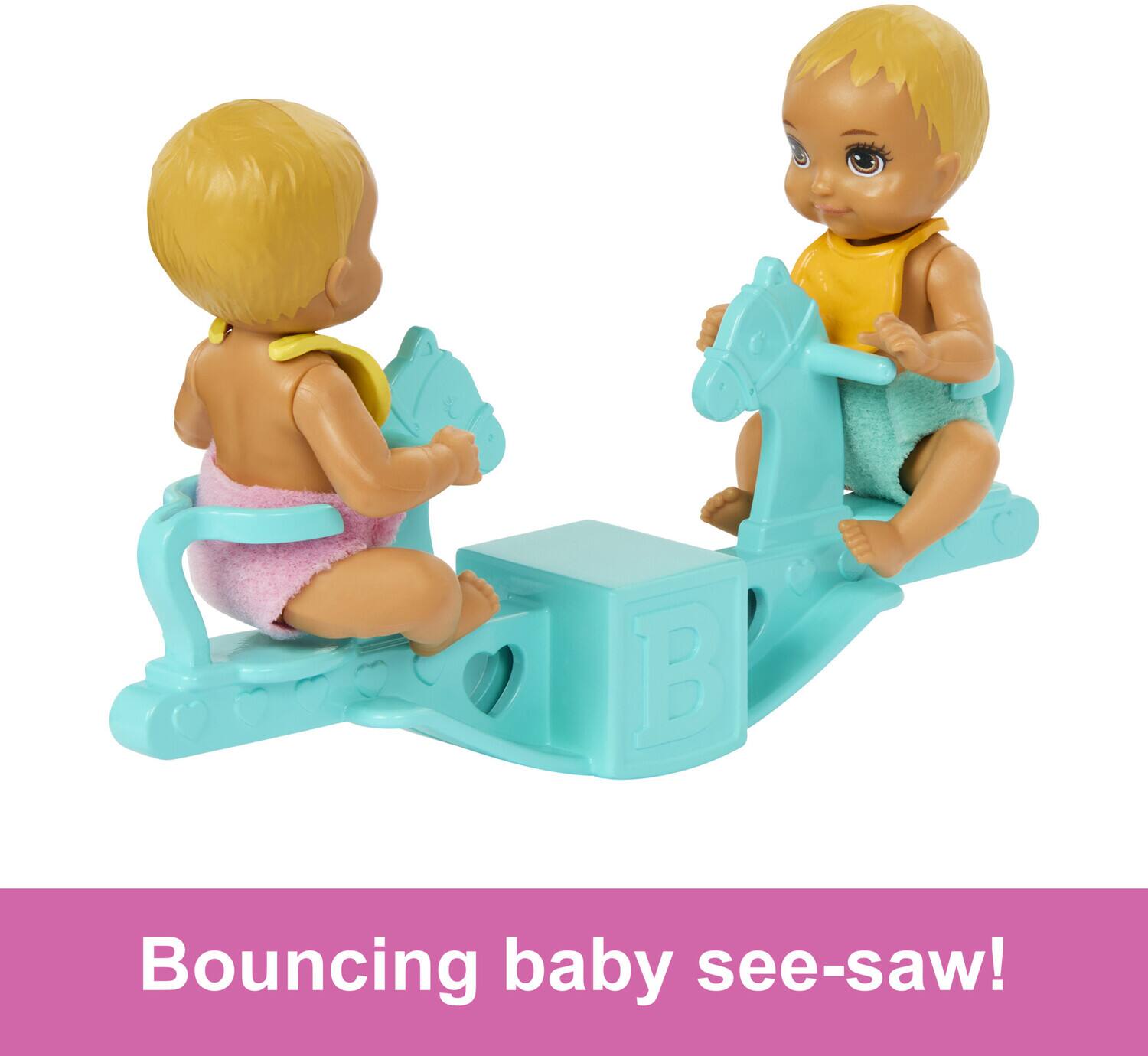 Bouncing baby see-saw!