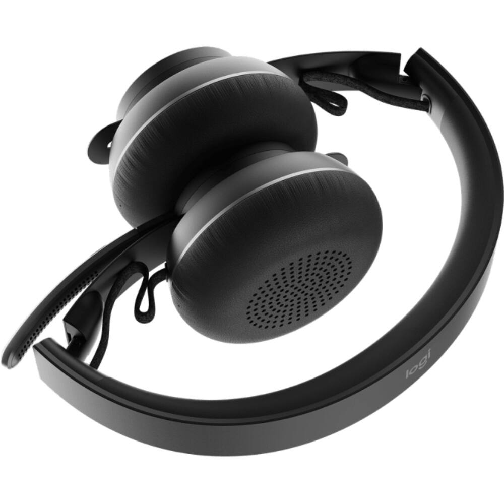 Alt View 12. Logitech - Zone Wireless Plus Headset Teams - Black.