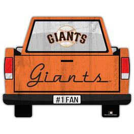 Fan Creations - San Francisco Giants 12'' x 12'' Truck Back D-cor - Multicolor