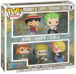 Funko - POP! Anime: One Piece 5-Pack - COLLECTIBLES - Multicolor