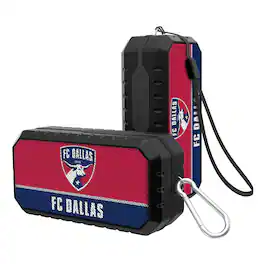 Keyscaper - FC Dallas Endzone Water-Resistant Bluetooth Speaker - Multicolor