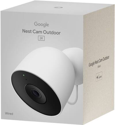 Google Nest Cam Outdoor (wired, 2nd gen) 2K Video and Gemini 1 Google Nest Cam Outdoor (wired, 2nd gen) 2K Video and Gemini 1