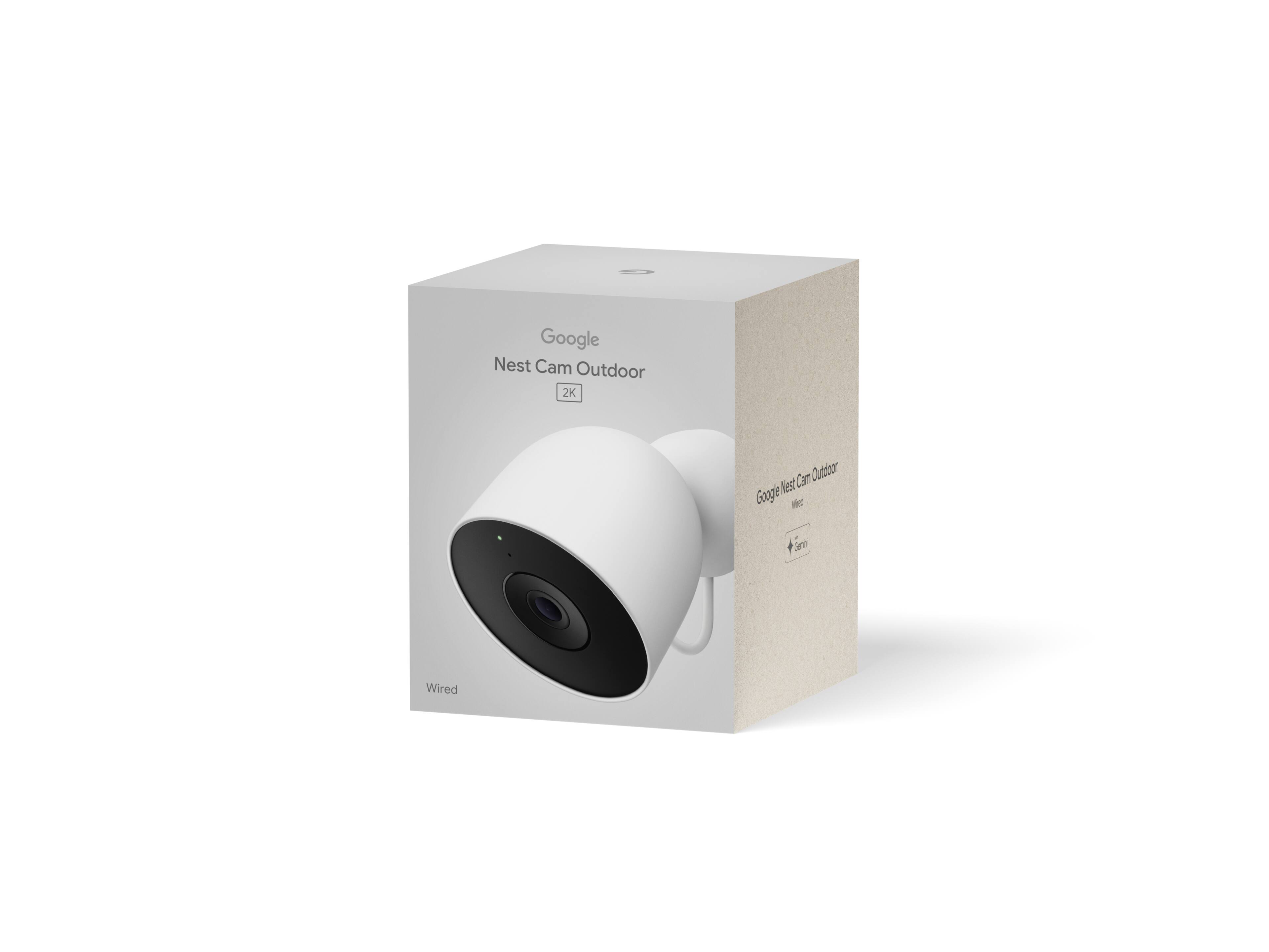 Google Nest Cam Outdoor 2K Cam Cutsbuor Gangle Nest - t Gre Wired