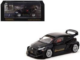 Toyota Pandem GR Yaris RHD (Right Hand Drive) "Road64" Series 1/64 Diecast Model Car by Tarmac Works - Black