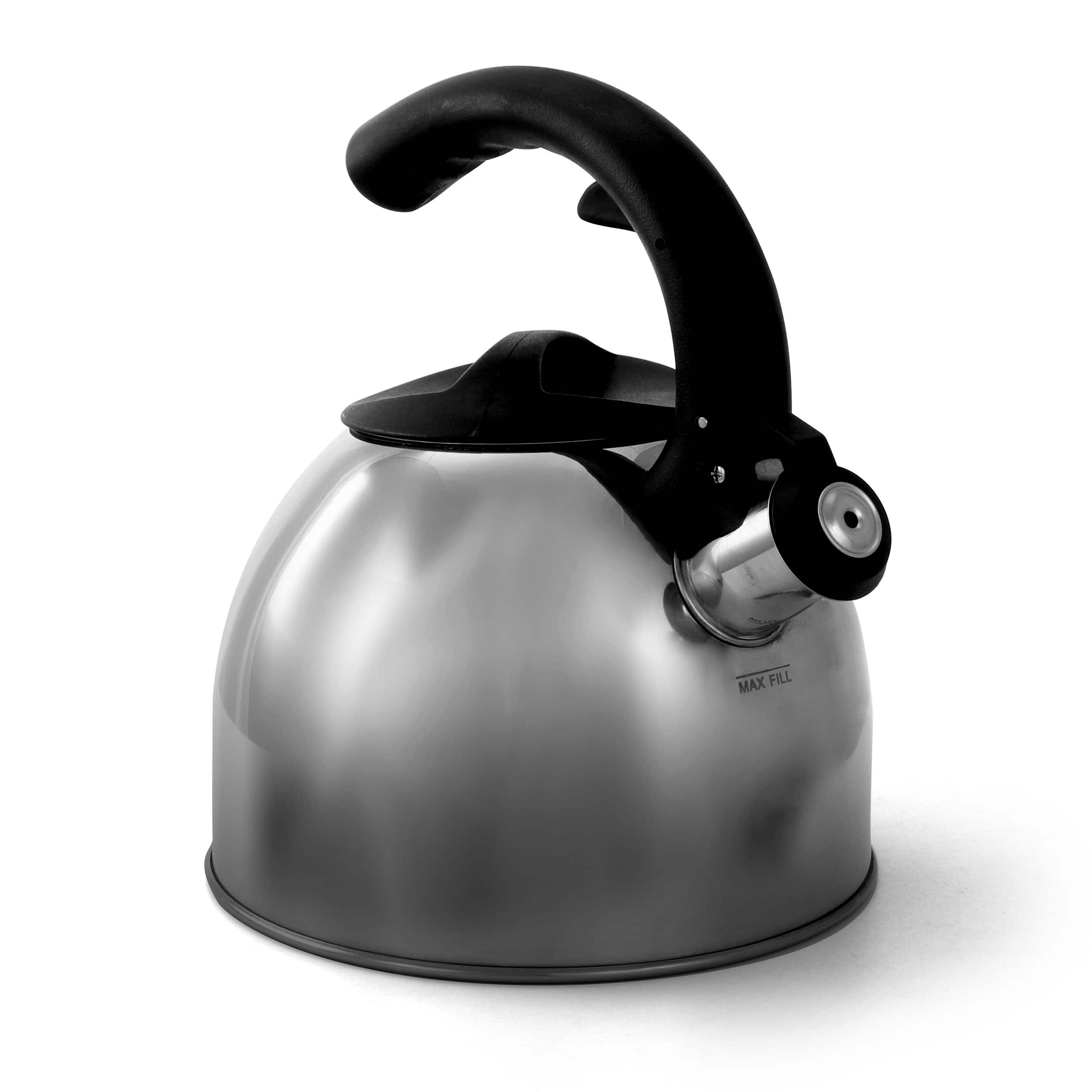 Mr. Coffee - Mr Coffee Steamline 2 Quart Tea Kettle - Silver