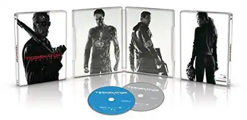 Front. Terminator Genisys (Steelbook) - BLU-RAY.