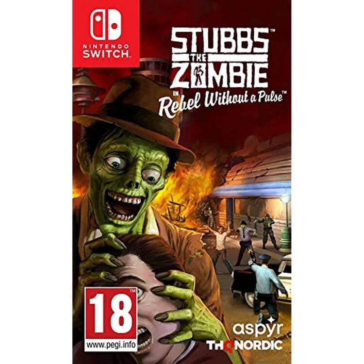 NSW - STUBBS THE ZOMBIE IN REBEL WITHOUT A PULSE - Nintendo Switch