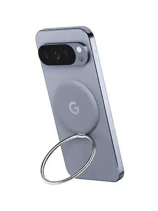 Front. Google - Google Pixelsnap Ring Stand - Moonstone.
