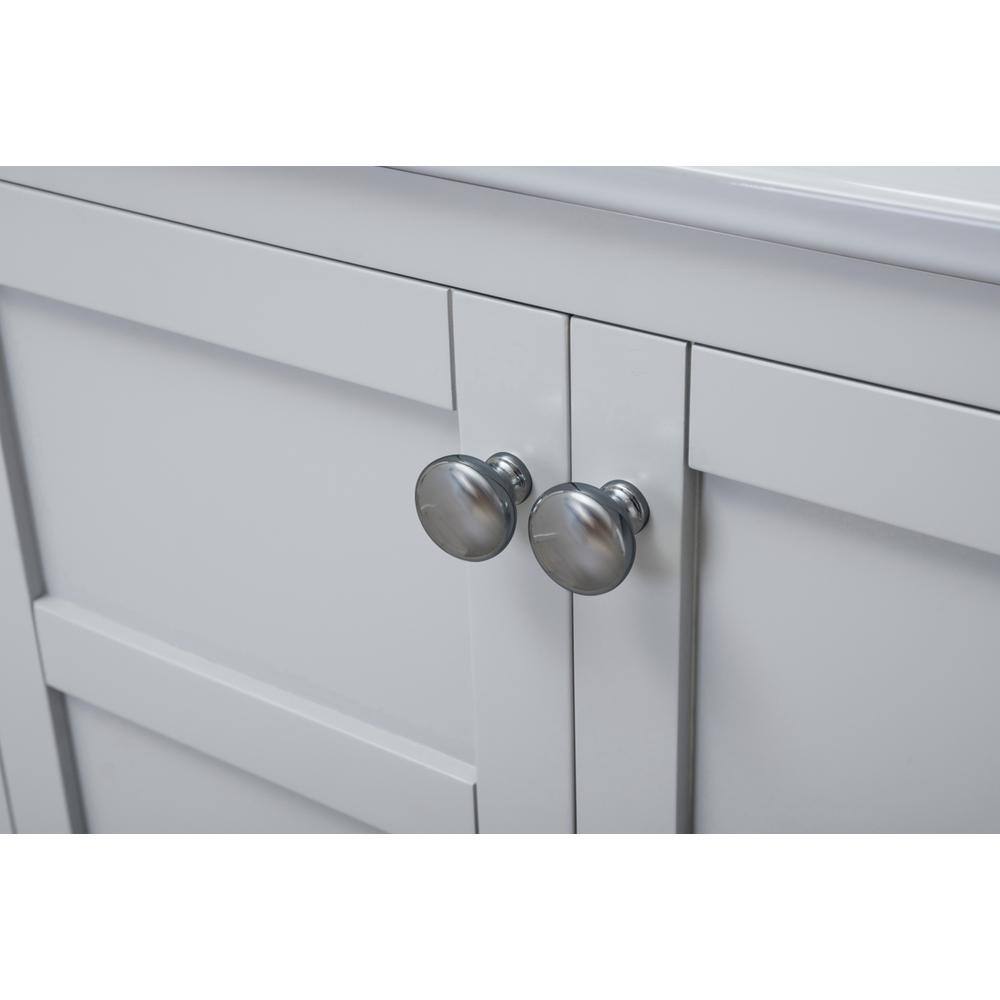 Alt View 3. Elegant Kitchen and Bath - 2 Doors Cabinet 24 In. X 18 In. X 34 In. In Grey - Grey.