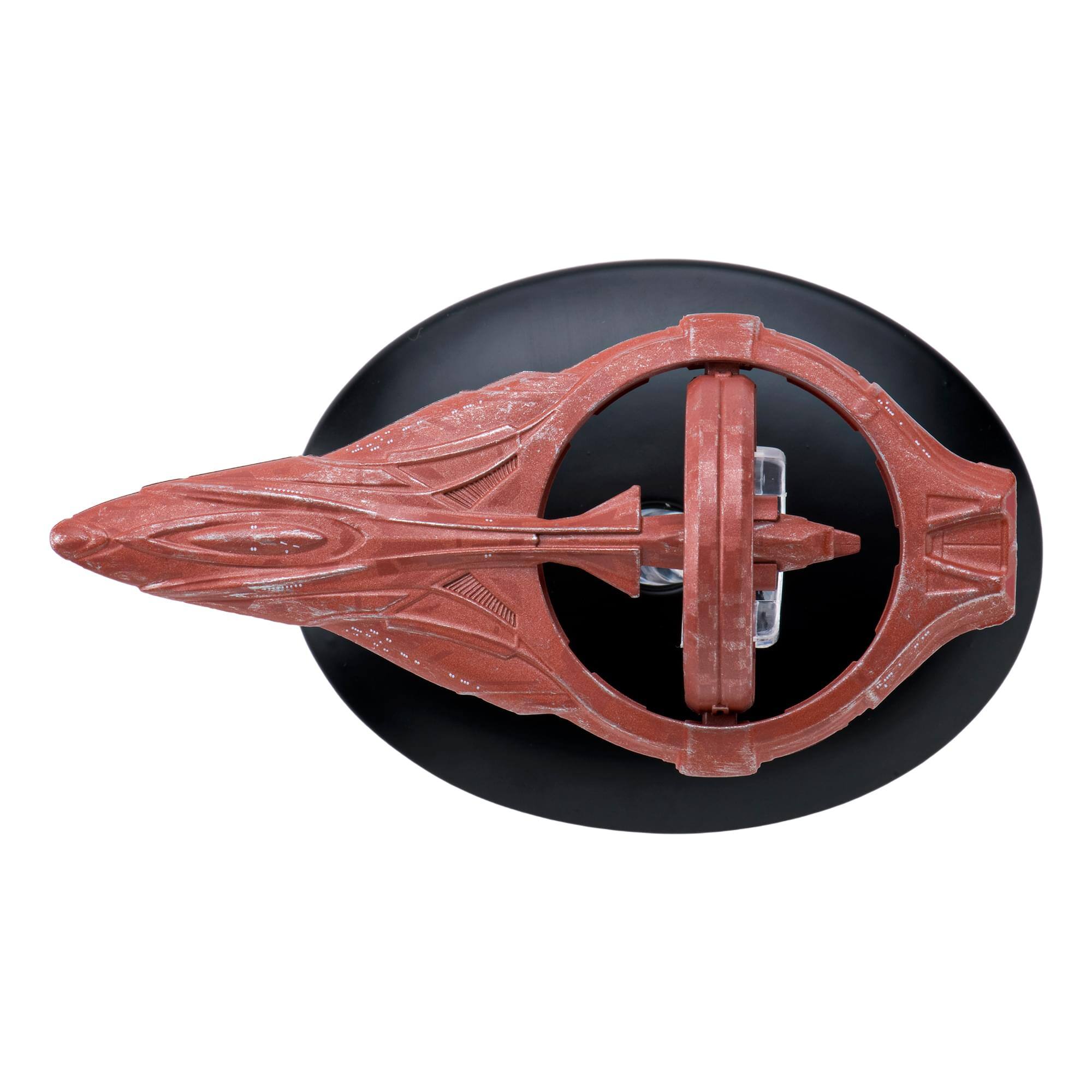 Alt View 5. Eaglemoss - Eaglemoss Star Trek Ship Replica | Vulcan Dkyr Class - Red.