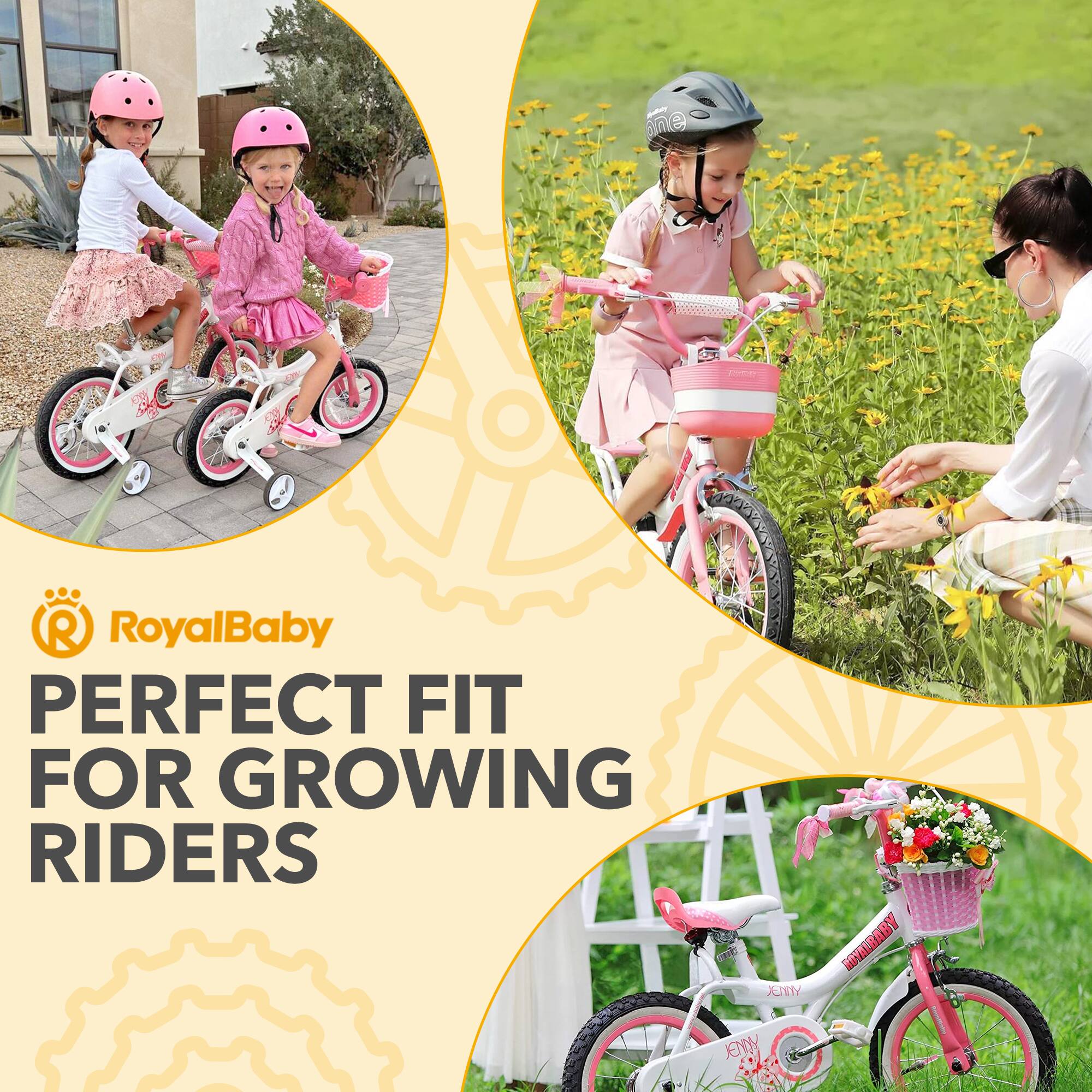 RoyalBaby PERFECT FIT FOR GROWING RIDERS
