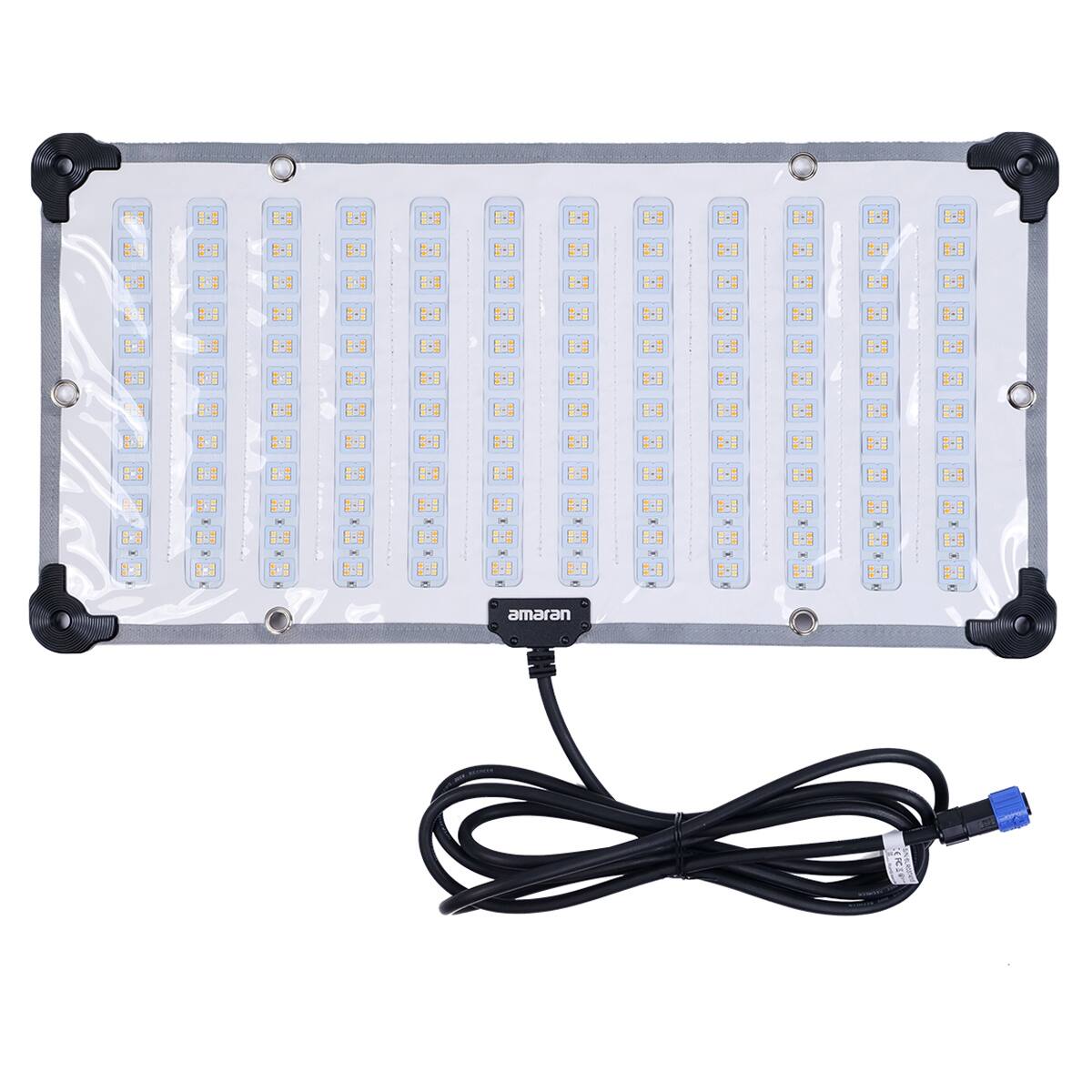 Alt View 2. Amaran - amaran F21c 2x1' 100W RGBWW Flexible LED Mat Fixture, Gold-Mount.