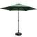 Front. Ainfox - Ainfox 9ft Patio Umbrella With Round umbrella base - Green.