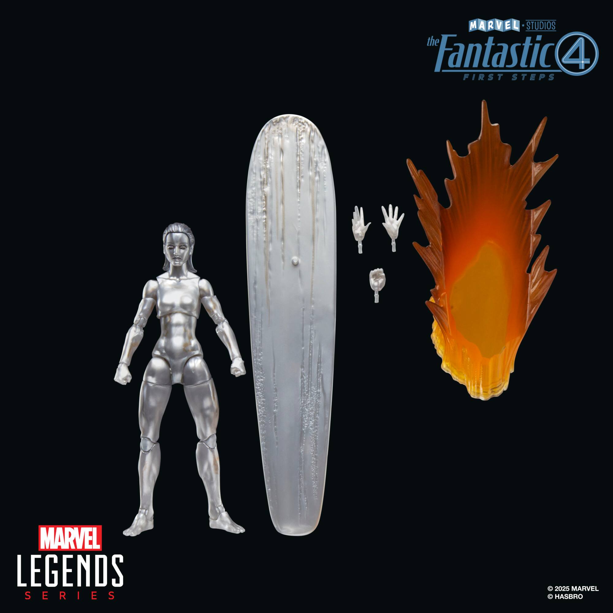 "Fantastic 4 First Steps Marvel Legends Series 2025 Marvel Hasbro"