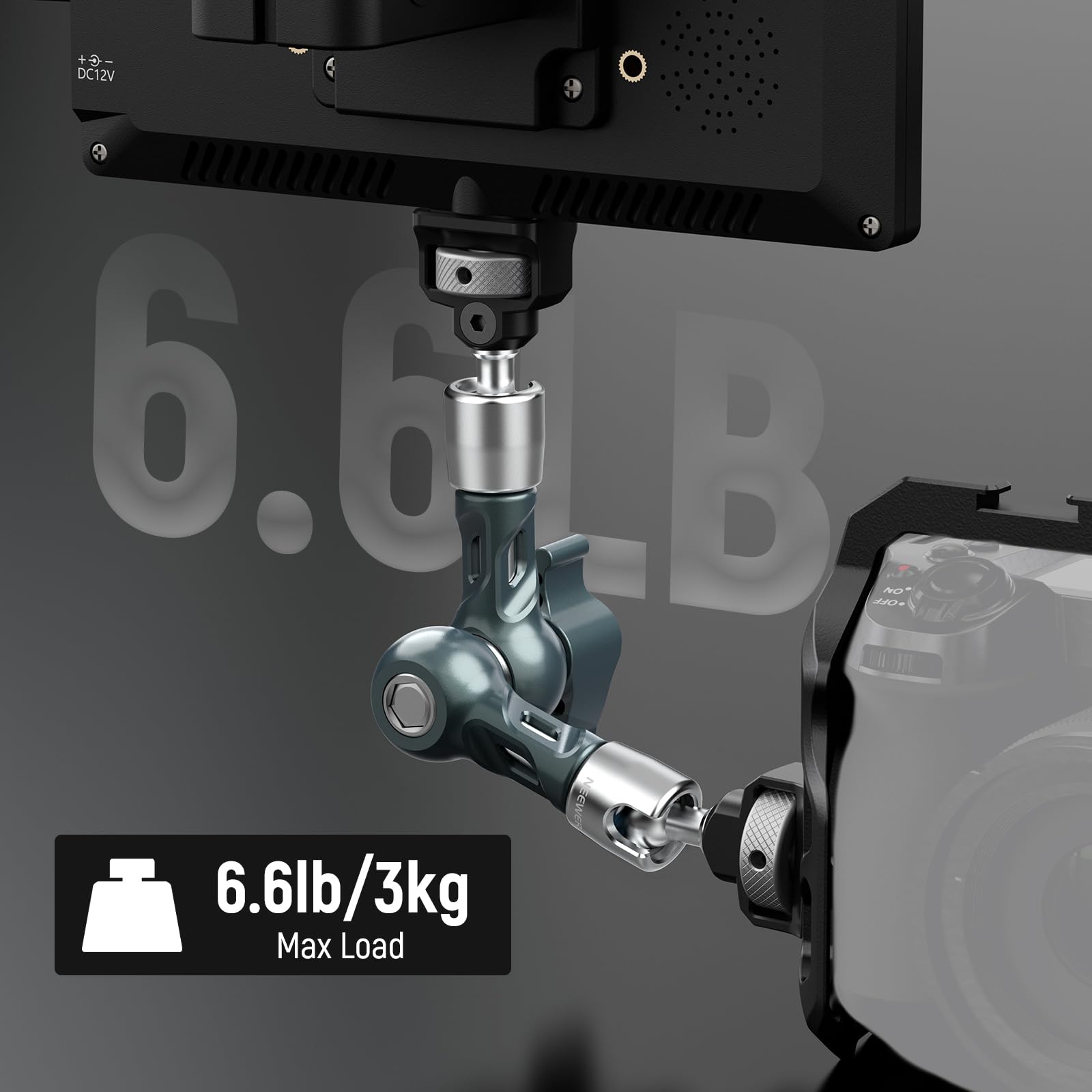 DC12V 6.6lb/3kg Max Load