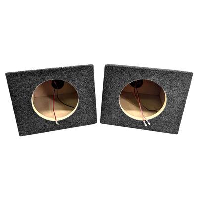 6.5 Speaker Box Enclosure 6 1/2 Car Speaker Box 5.625 Inside Diamet 6.5 Speaker Box Enclosure 6 1/2 Car Speaker Box 5.625 Inside Diamet