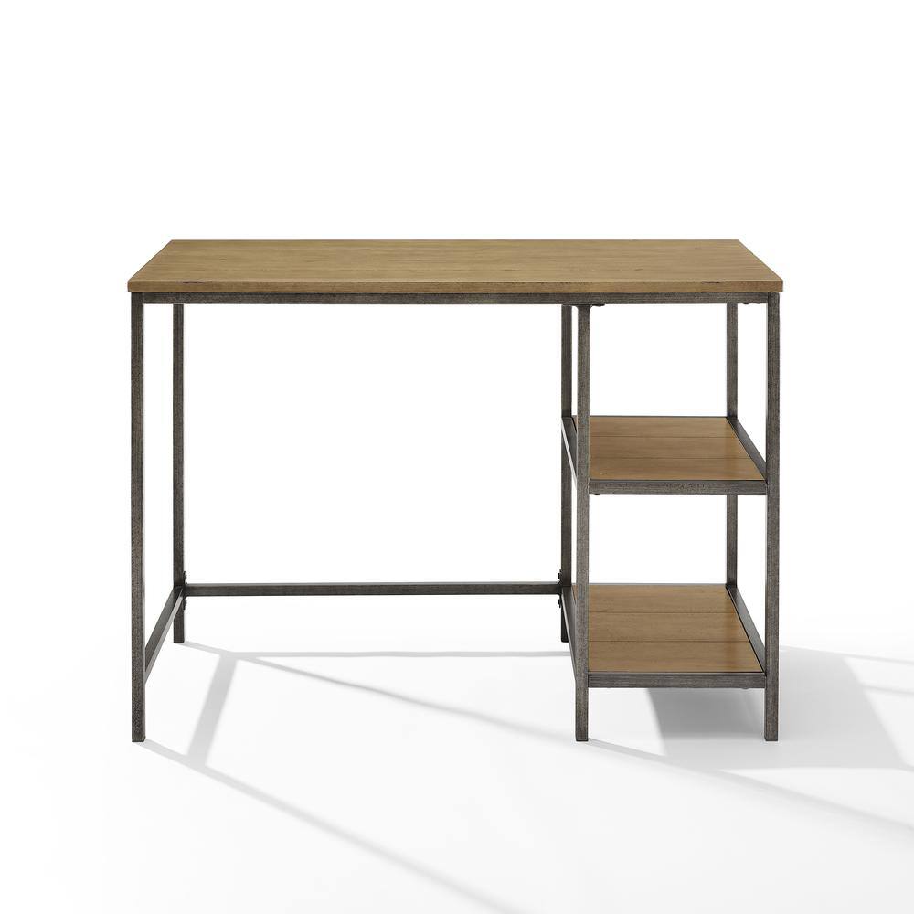 Back. Crosley Furniture - Brooke Desk - Washed Oak.