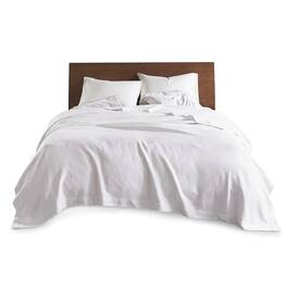 Gracie Mills - Caitlin Pure Comfort Egyptian Cotton Blanket - White